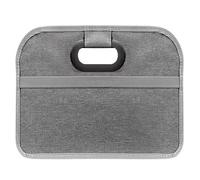 Organizador de Maletero de Coche Compatible con Volvo EX90 2023 2024, Organizador Maletero Coche Plegable Impermeable Bolsa de Almacenamiento Accesorios,Grey