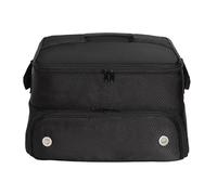 Organizador de maletero de golf de 2 capas, amplio almacenamiento para accesorios de golf y equipo de golf, casillero de golf resistente al agua con compartimento ventilado separado para 2 pares de