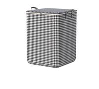 Organizador de mantas plegable Bolsa de almacenamiento de ropa con cremallera y asa Caja de almacenamiento de mantas plegable Organizador de ropa de mantas de gran capacidad Tela portátil(180L)