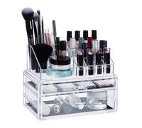 Organizador de maquillaje 16 compartimentos fácil limpieza estuche de maquillaje