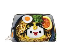 Organizador de maquillaje con forma de huevera, fideos, ramen, listo para viajar, bolsa de aseo portátil para mujer, Gold, Talla única, Neceser