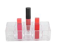 Organizador de maquillaje cosmético, exquisita mano de obra, soporte para lápiz labial, borde suave para pinceles, botellas para lápiz labial