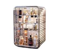Organizador de Maquillaje Dust Water Proof Cosmetics Storage Display Case with Drawers, Cosmetic Display Box Suitable For Countertop Bathroom Dressing Table Bedroom Organizador de Cosméticos(E-2)
