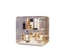 Organizador de Maquillaje Dust Water Proof Cosmetics Storage Display Case with Drawers, Cosmetic Display Box Suitable For Countertop Bathroom Dressing Table Bedroom Organizador de Cosméticos(B-2)
