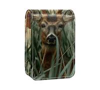 Organizador de Maquillaje,Estuche de lápiz Labial de Maquillaje para Mini Bolsa de cosméticos,Ciervos Salvajes praderas africanas