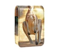 Organizador de Maquillaje,Estuche de lápiz Labial de Maquillaje para Mini Bolsa de cosméticos,Retrato de Animal Canguro