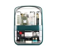 Organizador de maquillaje multifuncional para cosméticos, cajas de almacenamiento portátiles con asa, tipo cajón, tocador, lápiz labial, productos para el cuidado de la piel, cajas de exhibición de