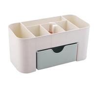 Organizador de maquillaje para oficina, almacenamiento multifuncional en encimera: cajones para maquillaje, lápiz labial y joyas, organizador compacto para vanidad y cuidado personal, verde, Se