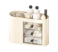 Organizador de maquillaje para tocador, gran almacenamiento, organizador de baño, maquillaje, almacenamiento de perfume, pinceles, lápiz labial, cuidado, baño, habitación, oficina, comp, , Se