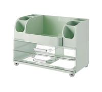 Organizador de maquillaje Vanità - 34 x 24,5 x 18 cm Organizador para maquillaje de tocador | Portacosméticos mujer con cajones | Amplio estante para baño maquillaje joyas medicamentos dormitorio