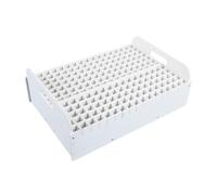 Organizador de marcadores de escritorio, estante de almacenamiento con 204 compartimentos, soporte de almacenamiento de suministros de arte para artistas, marcadores para estudiantes para escritorio