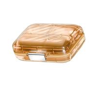 Organizador de medicamentos para viajes de 7 días con diseño dividido para pacientes mayores y crónicos, estuche de medicamentos resistente a la humedad