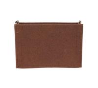 Organizador de mochila suave y flexible con múltiples compartimentos, bolsillos con cremallera y soporte para contenedor de agua, para cosméticos, viajes, herramientas, bolsa de maquillaje con cadena