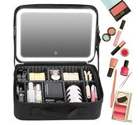 Organizador de neceser de viaje, bolsa de aseo compacta, bolsa de aseo portátil, bolsa de aseo colgante, bolsa de aseo impermeable, bolsa de maquillaje de viaje, ligero, a. negro, ver descripción, Ver