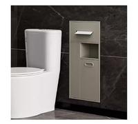 Organizador de nicho de ducha empotrado de acero inoxidable con cubo de basura montado en la pared, estante de almacenamiento de baño para cocina, sala de estar, dormitorio, estante de alcohol