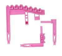 Organizador de Palos para Bolsa PP Soporte portátil para Ejes de Palos Soporte de Hierro para Bolsas de Golf y Equipos Deportivos Diseño Duradero, liviano y Resistente para Uso en (Rosa)