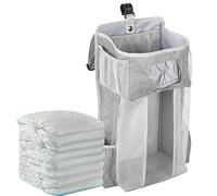 Organizador de pañales colgante | Organizador de cambiador de pañales, organizador de almacenamiento de pañales, organizador de guardería de bebé, organizador de pañales colgante de almacenamiento de