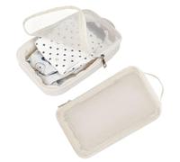 Organizador de pañales para bebé, plegable, de fieltro, para guardería, cesta de almacenamiento para estación de pañales, bolsillo organizador de bolsa de pañales para guardería, accesorio de viaje