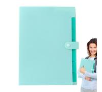 Organizador De Papel A4 - Maletín De Clasificación Multifuncional, Construcción Durable De Hoja De PP, Cartera De Almacenamiento De Estilo Acordeón Con Pestañas De Indexación | Aplicación De