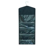 Organizador de papel de envoltura, soporte para almacenamiento múltiple, diseño de doble cara, ahorro de espacio vertical estructural, organizador lindo para dormir, cocina, sala de estar, closet