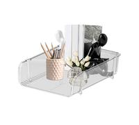 Organizador de Papeles para Escritorio | Organizadora Apilable Transparente para Cartas - Bandeja Portadocumentos para Escritorio,para Oficina en Casa Dormitorio Universitario Departamento y Encimera