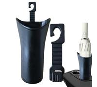 Organizador de paragus para coche - ABS, soporte compacto para paraguas que ahorra espacio | Almacenamiento de paragus para vehículos a prueba de de fácil instalación, contenedor de paraguas p