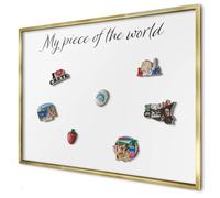 Organizador de Pared 100x70 cm | con Marco Dorado | My Piece Of The World