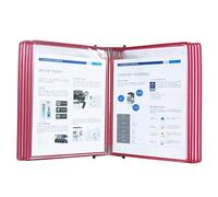 Organizador de pared con 10 bolsillos de fácil carga para taller, laboratorio, resistente al agua