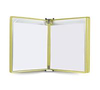 Organizador de pared con 5 bolsillos de fácil carga para taller, laboratorio, oficina, estante de almacenamiento