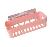 Organizador de pared de ducha - Cesta de almacenamiento sin taladrar, estante autoadhesivo flotante, sin agujeros, organizador de baño y cocina para champú, jabón, acondicionador, gel de ducha