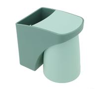 Organizador de pared para cepillos de dientes y peines para un espacio desordenado (verde)