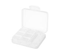 Organizador de pastillas de 7 días, pastillero semanal,Pequeño organizador de medicamentos | Caja organizadora de pastillas, fácil de llenar y abrir, caja de medicamentos portátil, pastilleros de 7 dí