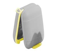 Organizador de pastillas de polipropileno y ABS - de medicina de 9 x 6 x 2 cm, pastillero de viaje portátil con almacenamiento compacto sellado a prueba de humedad, mini dispensador para bolso