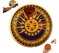 Organizador de pastillas de sol y luna, portátil para bolsillo o bolso, contenedor de pastillas duradero apto para viajes, almacenamiento versátil para medicamentos, pastillero de viaje de 7 días para