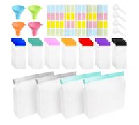 Organizador de pastillas de viaje, bolsas reutilizables para pastillas, organizadores de tabletas de 10 x 7.3 x 1.97 pulgadas para mamá, papá, abuelo, abuela, ancianos, uso diario, crucero y