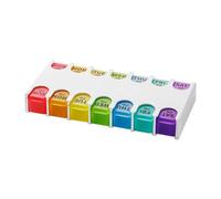 Organizador de Pastillas Medicamentos - Estuche De Medicamentos Para 7 Días | Portátil e Impermeable para Viajes en Avión, Hospital, Vacaciones, Trabajo y Escuela