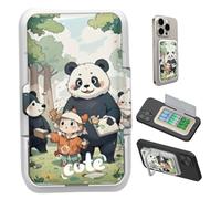 Organizador de pastillas medicinales Caja de pastillas de viaje delgada portátil con ranura para teléfono Estuche compacto para píldoras diarias de 3, 7 pulgadas Estilo 2 Caja organizadora de medicame