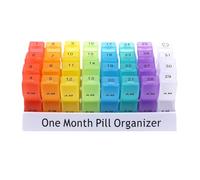 Organizador De Pastillas - Organizador De Medicamentos | Clasificador De