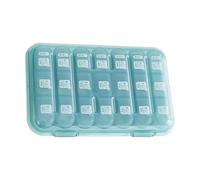 Organizador De Pastillas Para Medicamentos - Estuche De Viaje Hermético - Organizador De Medicamentos Y Contenedor De Pastillas | Para Niños, Ancianos, Mascotas, Padre, Madre, Y Personas Mayores