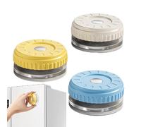 Organizador de Pastillas para Viaje 3 Unidades Apilables Magnéticas