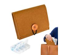 Organizador De Pastillas Para Viajes Estuche De Viaje Gran Capacidad | Pastillero Diario Y Dispensador De Suplementos Para Hombres Mujeres Niños Hogar Escuela Camping Aire Libre Deportes Y