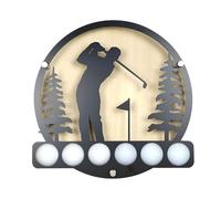 Organizador De Pelotas De Golf - Expositor De Metal, Estructura De Pared, Disposición Para Soporte De Vitrina De Hierro | Premium Arrangement Concept Design Para La Decoración De Interiores De Uffic