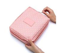 Organizador De Perfumes Bolsa de cosméticos portátil for exteriores, bolsa de cosméticos diaria for mujer, bolsa de almacenamiento de artículos de tocador, bolsa de cosméticos adecuada for viajar Orga