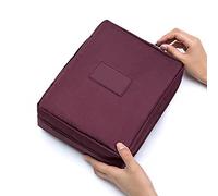 Organizador De Perfumes Bolsa de cosméticos portátil for exteriores, bolsa de cosméticos diaria for mujer, bolsa de almacenamiento de artículos de tocador, bolsa de cosméticos adecuada for viajar Orga