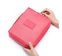 Organizador De Perfumes Bolsa de cosméticos portátil for exteriores, bolsa de cosméticos diaria for mujer, bolsa de almacenamiento de artículos de tocador, bolsa de cosméticos adecuada for viajar Orga