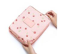 Organizador De Perfumes Bolsa de cosméticos portátil for exteriores, bolsa de cosméticos for mujer, bolsa de almacenamiento de artículos de tocador, bolsa de cosméticos adecuada for viajes diarios Org