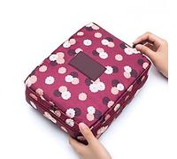 Organizador De Perfumes Bolsa de cosméticos portátil for exteriores, bolsa de cosméticos for mujer, bolsa de almacenamiento de artículos de tocador, bolsa de cosméticos adecuada for viajes diarios Org