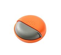 Organizador de píldoras de viaje, caja de medicina redonda de una sola célula, soporte para píldoras de plástico, medicina pequeña, para viajes, medicina, organizador, 7 cm x 2 cm