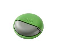 Organizador de píldoras de viaje, caja de medicina redonda de una sola célula, soporte para píldoras de plástico, medicina pequeña, para viajes, medicina, organizador, 7 cm x 2 cm