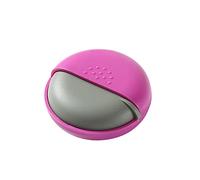 Organizador de píldoras de viaje, caja de medicina redonda de una sola célula, soporte para píldoras de plástico, medicina pequeña, para viajes, medicina, organizador, 7 cm x 2 cm